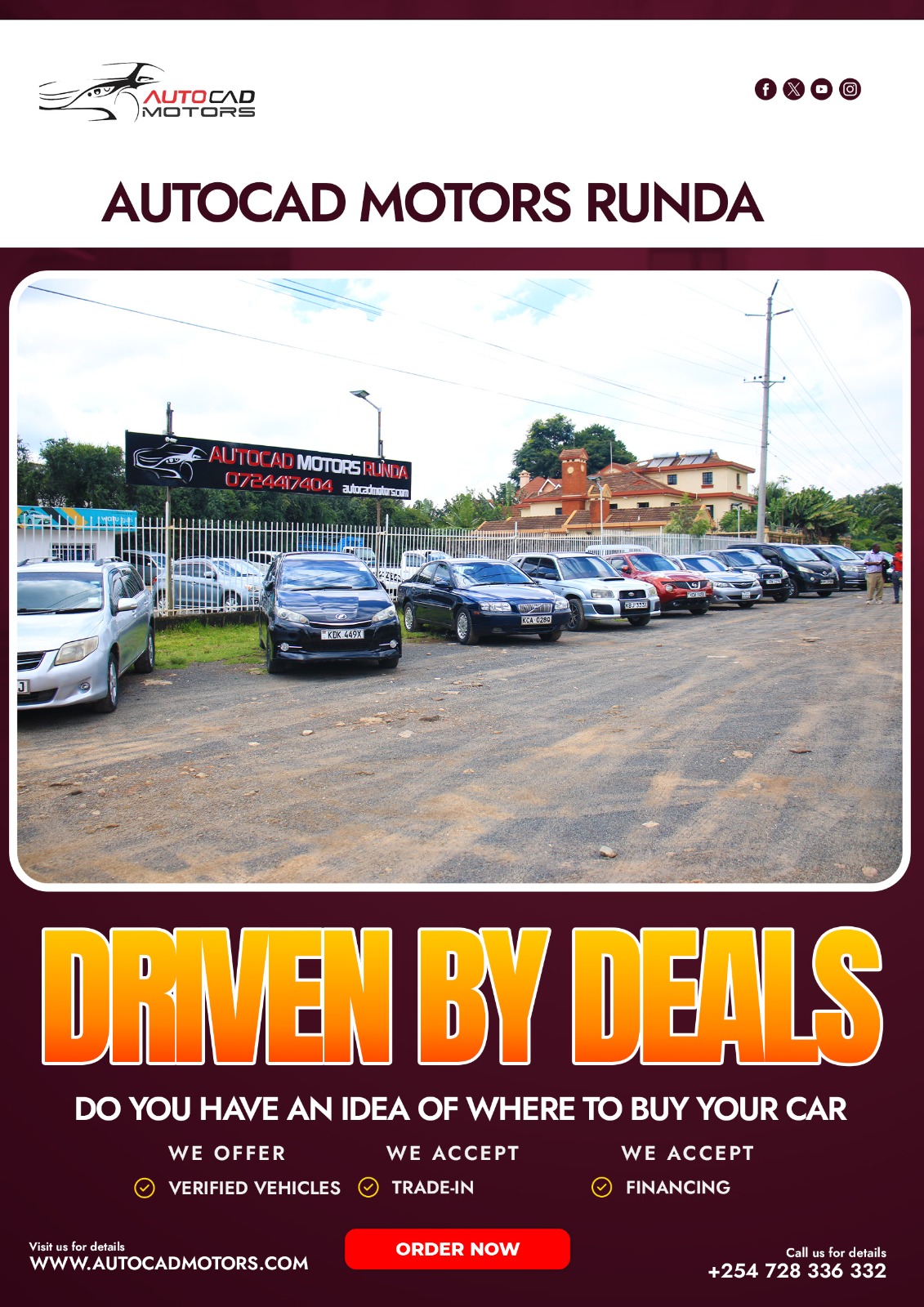 DRIVEN BY DEALS