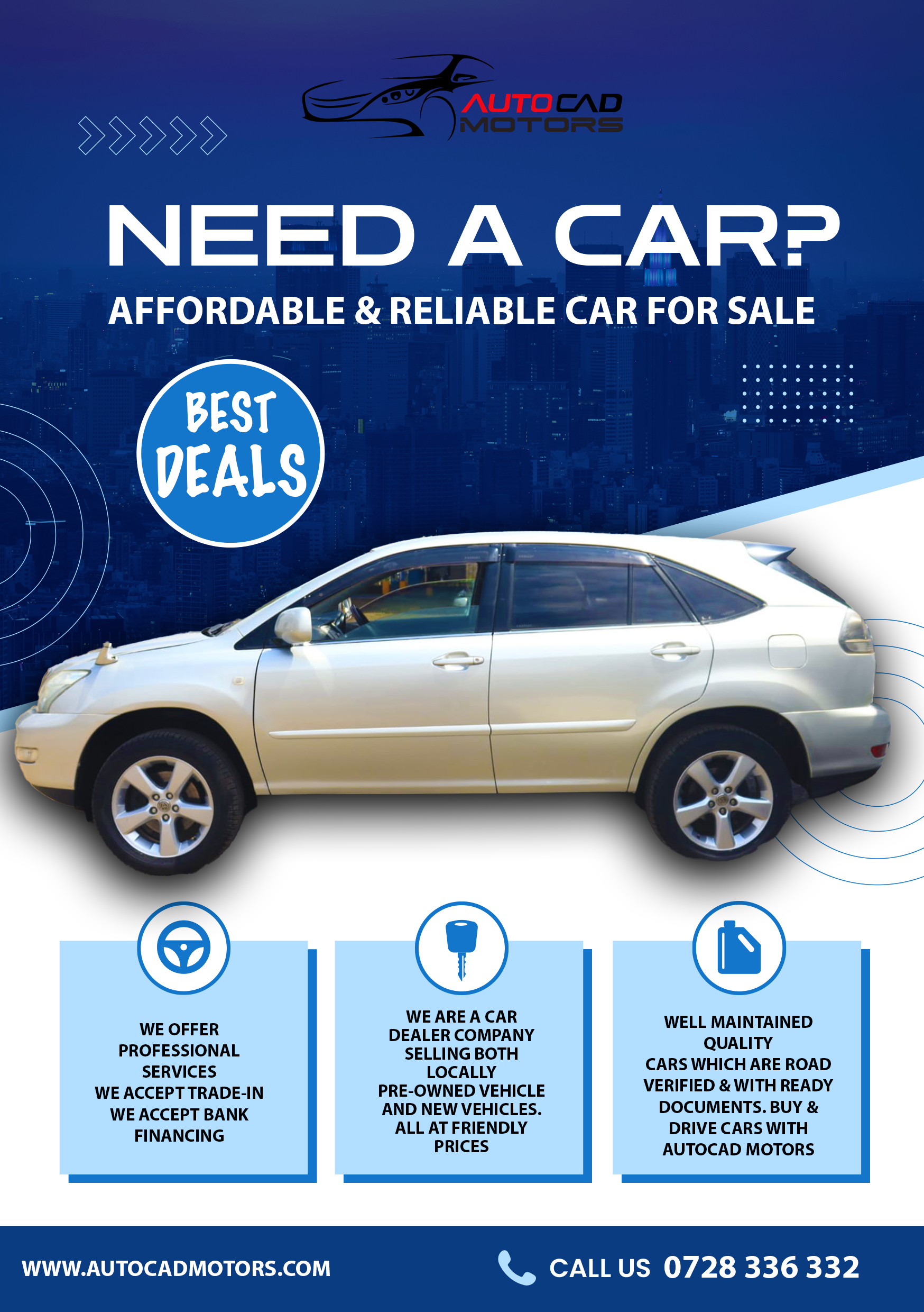 ARE YOU LOOKING FORWARD TO BUYING YOUR DREAM CAR??